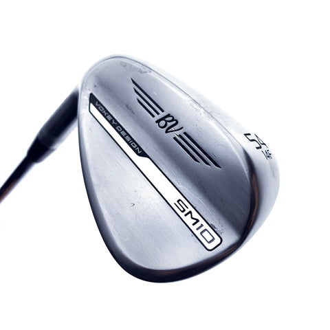 Used Titleist Vokey SM10 Tour Chrome Sand Wedge / 54.0 Degrees / X-Stiff Flex
