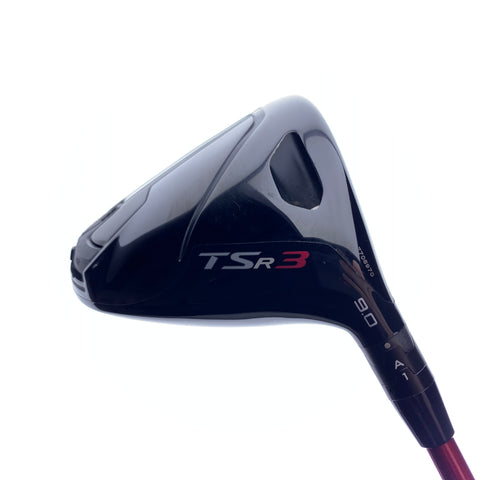 Used Titleist TSR 3 Driver / 9.0 Degrees / Stiff Flex