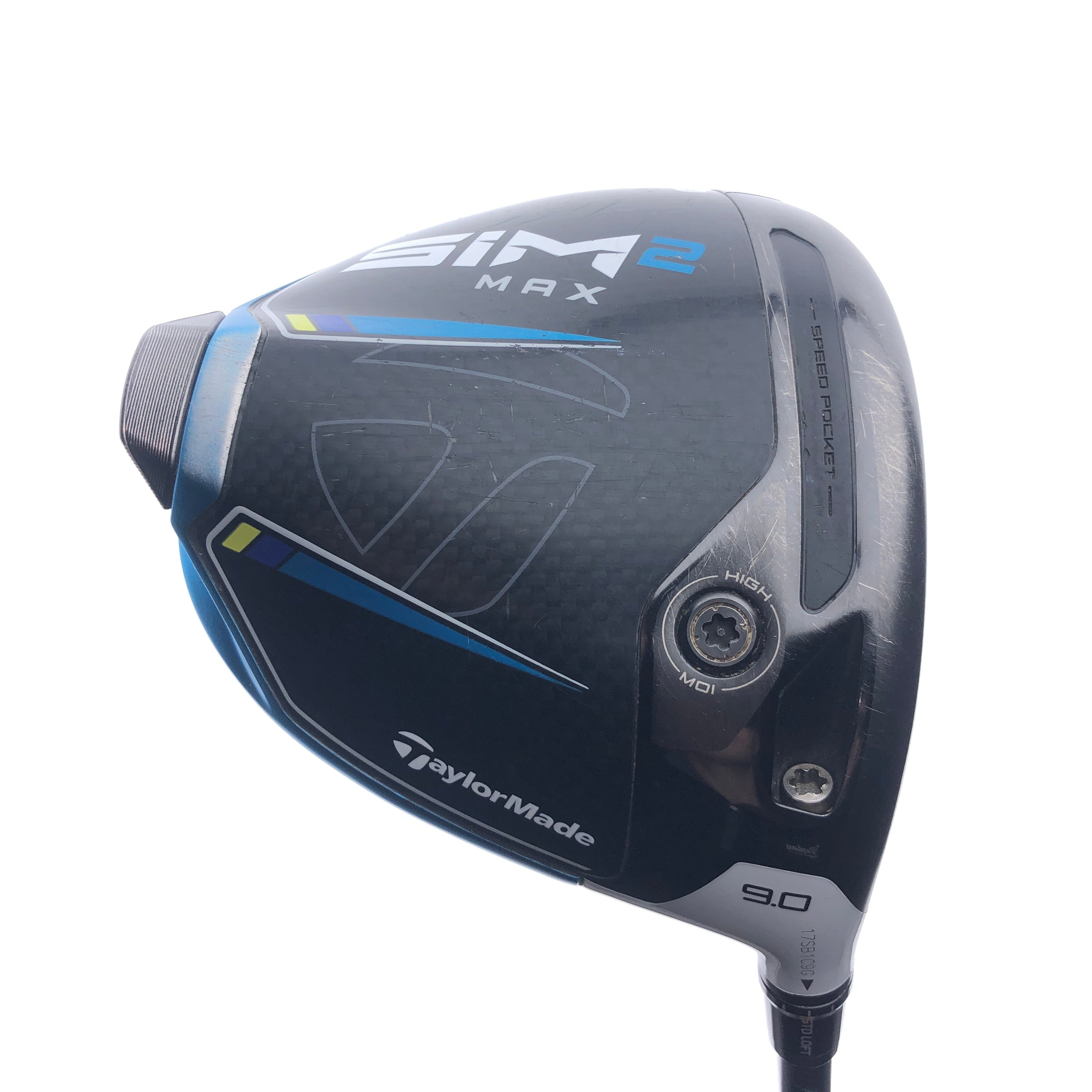 Used TaylorMade Sim2 Max Driver / 9.0 Degrees / Stiff Flex