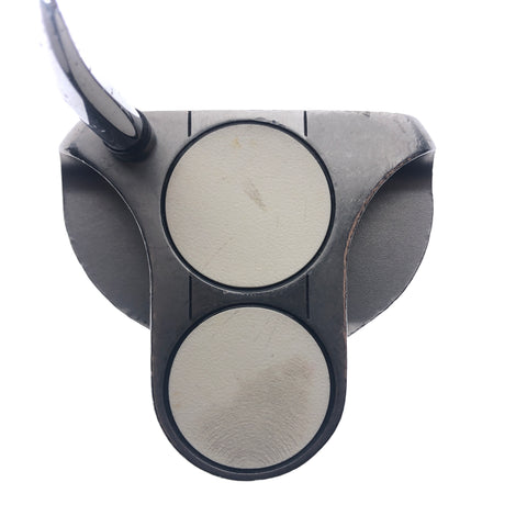 Used Odyssey White Steel 2-Ball Putter / 35.00 Inches