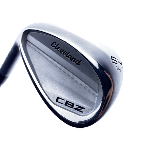 Used Cleveland CBZ Tour Satin Sand Wedge / 54.0 Degrees / Wedge Flex/Left-Handed