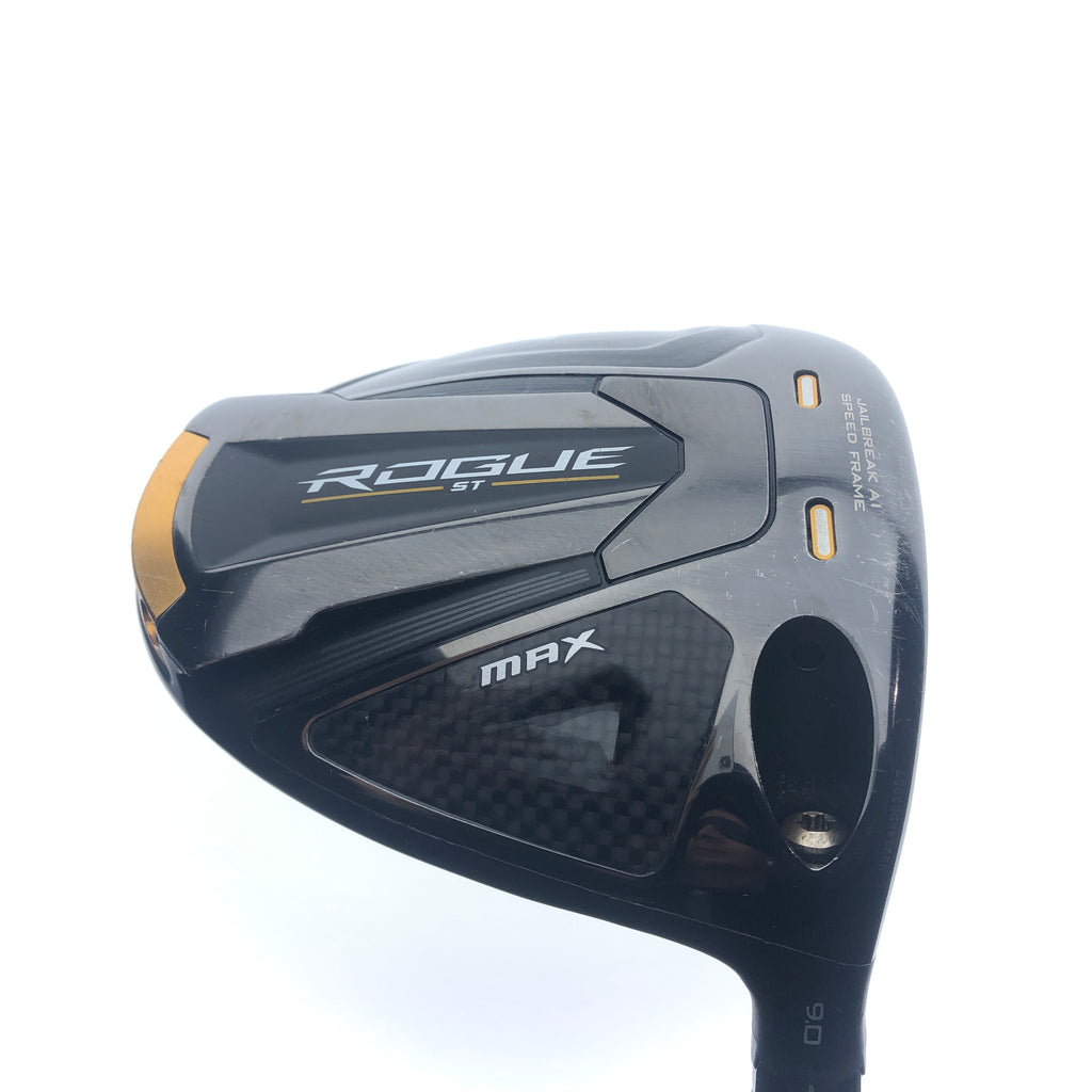 Used Callaway Rogue ST MAX Driver / 9.0 Degrees / Stiff Flex