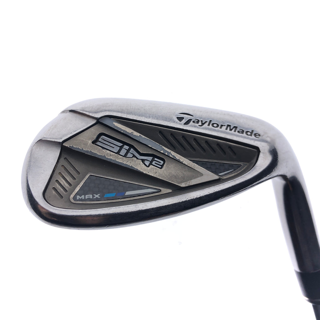 Used TaylorMade Sim2 Max Lob Wedge / 59.0 Degrees / Stiff Flex