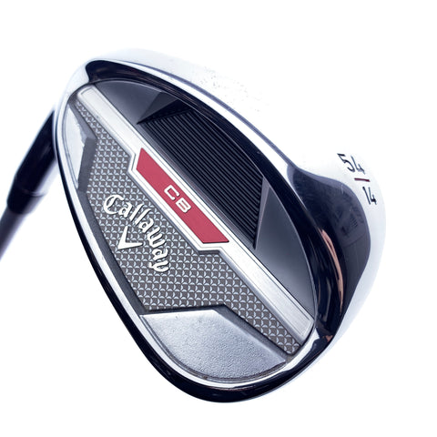 Used Callaway CB 23 Sand Wedge / 54.0 Degrees / Wedge Flex / Left-Handed