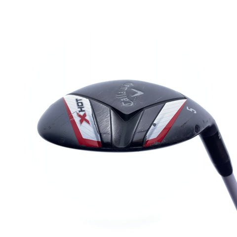 Used Callaway X Hot 2013 5 Hybrid / 25.0 Degrees / A Flex