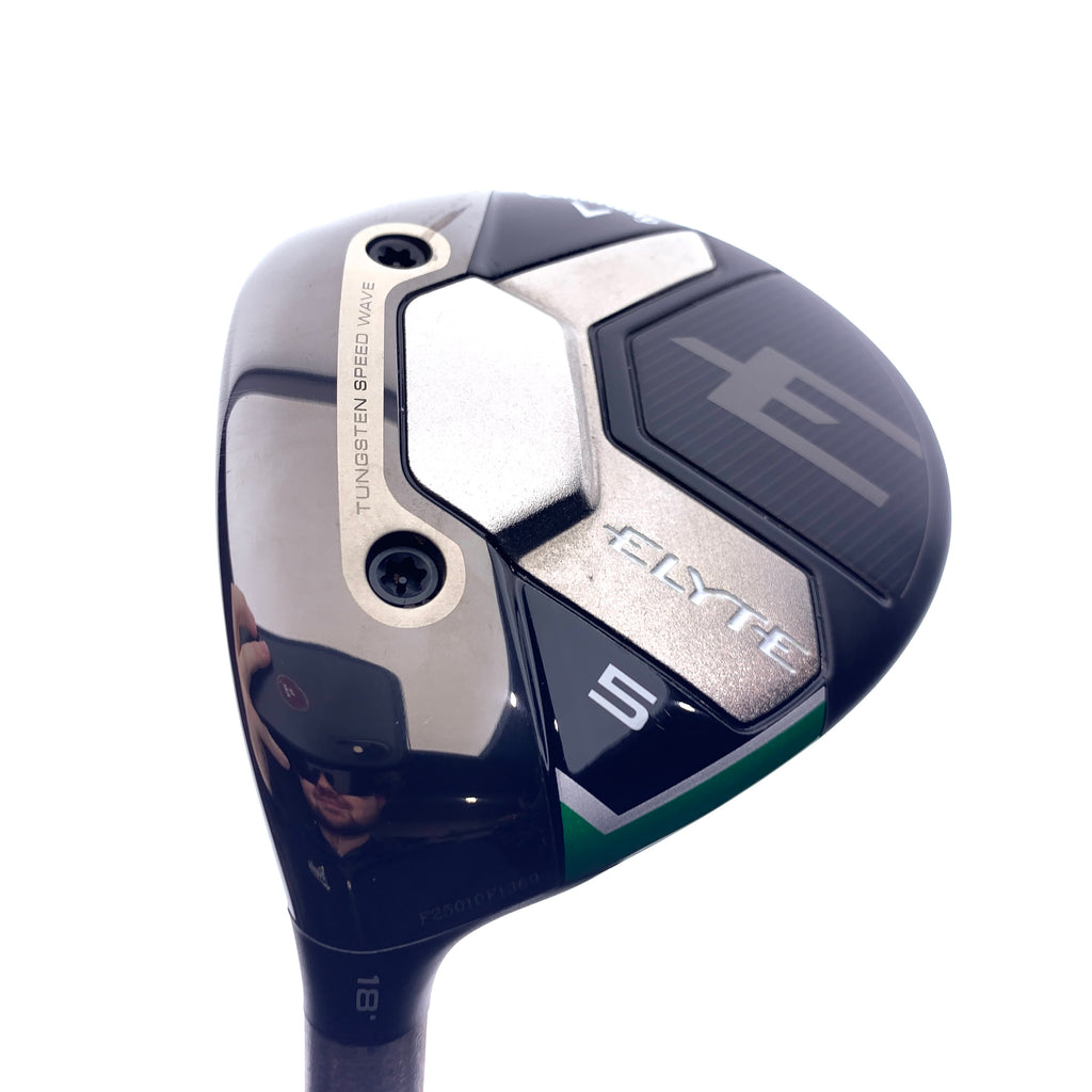 Used Callaway Elyte 5 Fairway Wood / 18 Degrees / Soft Reg / Left-Handed