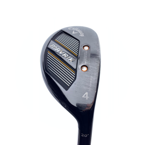 Used Callaway Mavrik 4 Hybrid / 20.0 Degrees / Stiff Flex