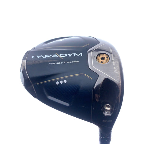 Used Callaway Paradym Triple Diamond Driver / 9.0 Degrees / Stiff Flex