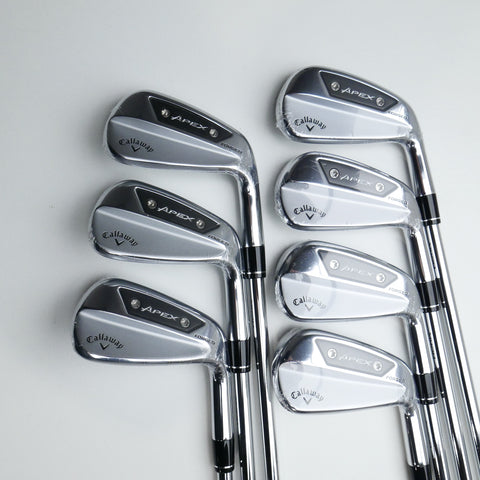 NEW Callaway Apex Ai 150 Iron Set / 4 - PW / Stiff Flex