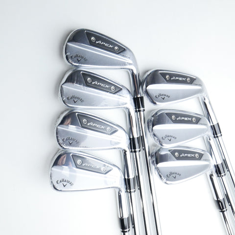 NEW Callaway Apex Ai 150 Iron Set / 4 - PW / Stiff Flex