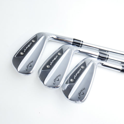 NEW Callaway Apex Ai 150 Iron Set / 4 - PW / Stiff Flex