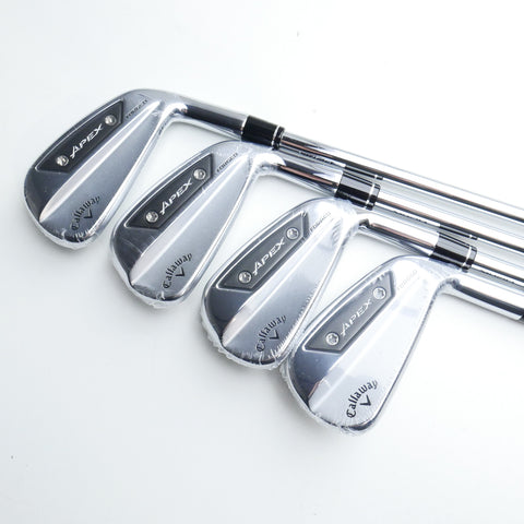 NEW Callaway Apex Ai 150 Iron Set / 4 - PW / Stiff Flex