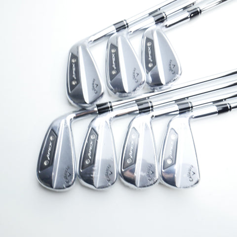 NEW Callaway Apex Ai 150 Iron Set / 4 - PW / Stiff Flex