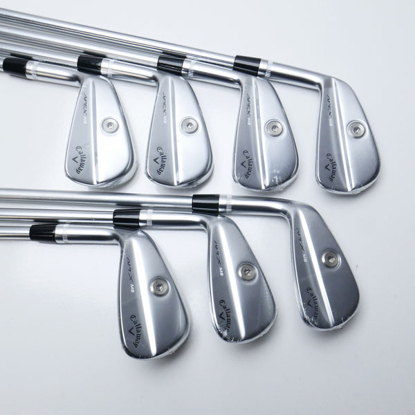 NEW Callaway Apex MB 21 Iron Set / 4 - PW / Stiff Flex / Left-Handed