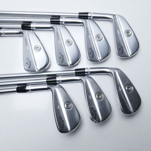 NEW Callaway Apex MB 21 Iron Set / 4 - PW / Stiff Flex / Left-Handed