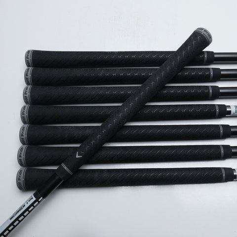 NEW Callaway Apex Ti Fusion Iron Set / 4 - PW + AW / Regular Flex / Left-Handed