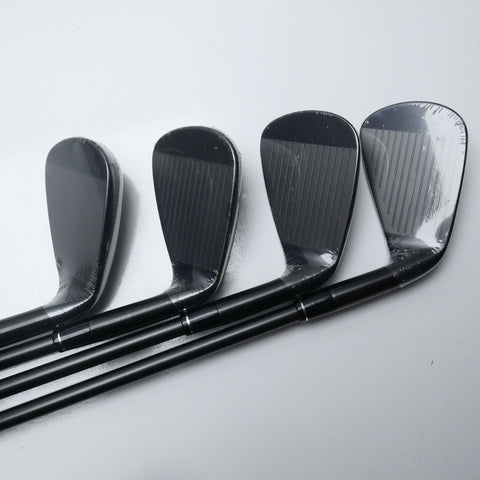 NEW Callaway Apex Ti Fusion Iron Set / 4 - PW + AW / Regular Flex / Left-Handed