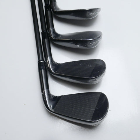 NEW Callaway Apex Ti Fusion Iron Set / 4 - PW + AW / Regular Flex / Left-Handed