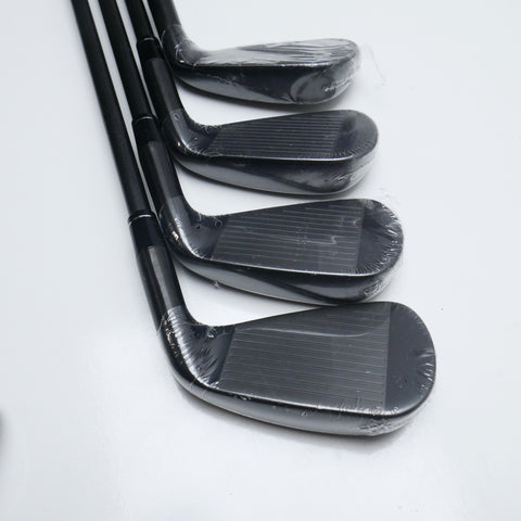 NEW Callaway Apex Ti Fusion Iron Set / 4 - PW + AW / Regular Flex / Left-Handed