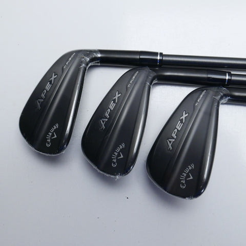 NEW Callaway Apex Ti Fusion Iron Set / 5 - PW / Regular Flex