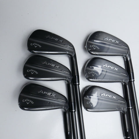 NEW Callaway Apex Ti Fusion Iron Set / 5 - PW / Stiff Flex