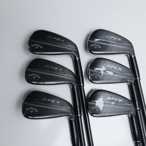 NEW Callaway Apex Ti Fusion Iron Set / 5 - PW / Stiff Flex