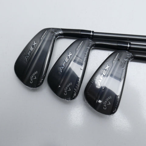 NEW Callaway Apex Ti Fusion Iron Set / 5 - PW / Stiff Flex