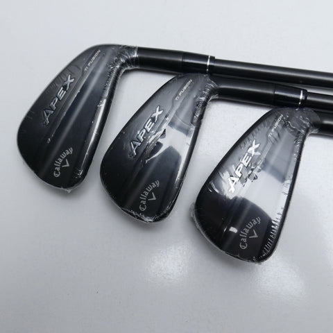 NEW Callaway Apex Ti Fusion Iron Set / 5 - PW / Stiff Flex