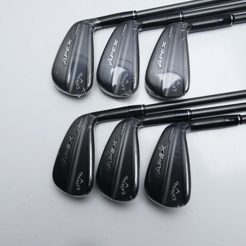 NEW Callaway Apex Ti Fusion Iron Set / 5 - PW / Stiff Flex