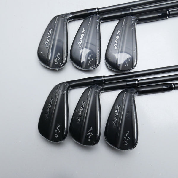 NEW Callaway Apex Ti Fusion Iron Set / 5 - PW / Stiff Flex