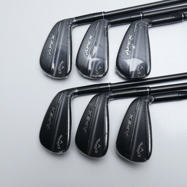 NEW Callaway Apex Ti Fusion Iron Set / 5 - PW / Stiff Flex