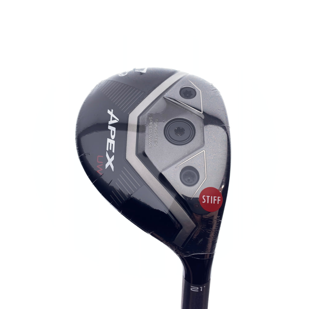 NEW Callaway Apex UW 2025 4 Hybrid / 21 Degrees / Stiff Flex