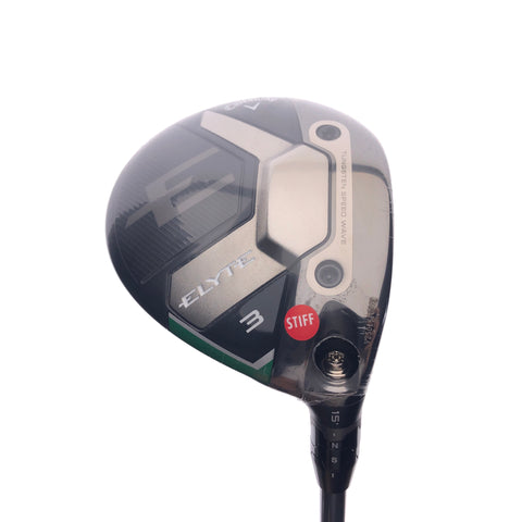 NEW Callaway Elyte 3 Fairway Wood / 15 Degrees / Stiff Flex