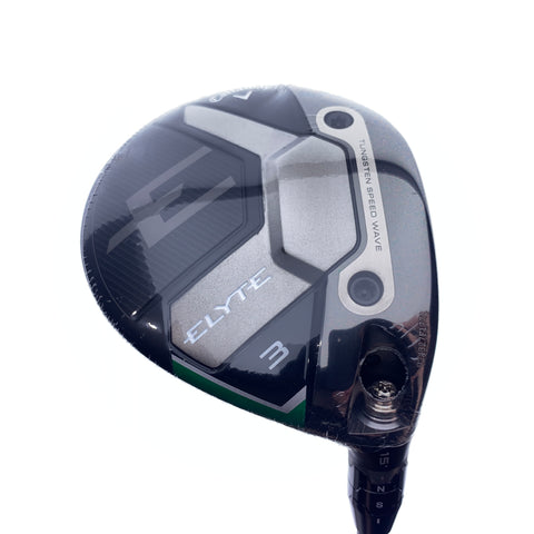 NEW Callaway Elyte 3 Fairway Wood / 15 Degrees / TX Flex