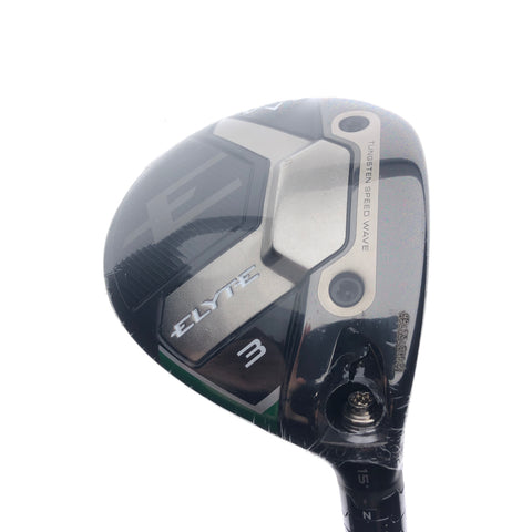 NEW Callaway Elyte 3 Fairway Wood / 15 Degrees / X-Stiff Flex Speeder NX Green