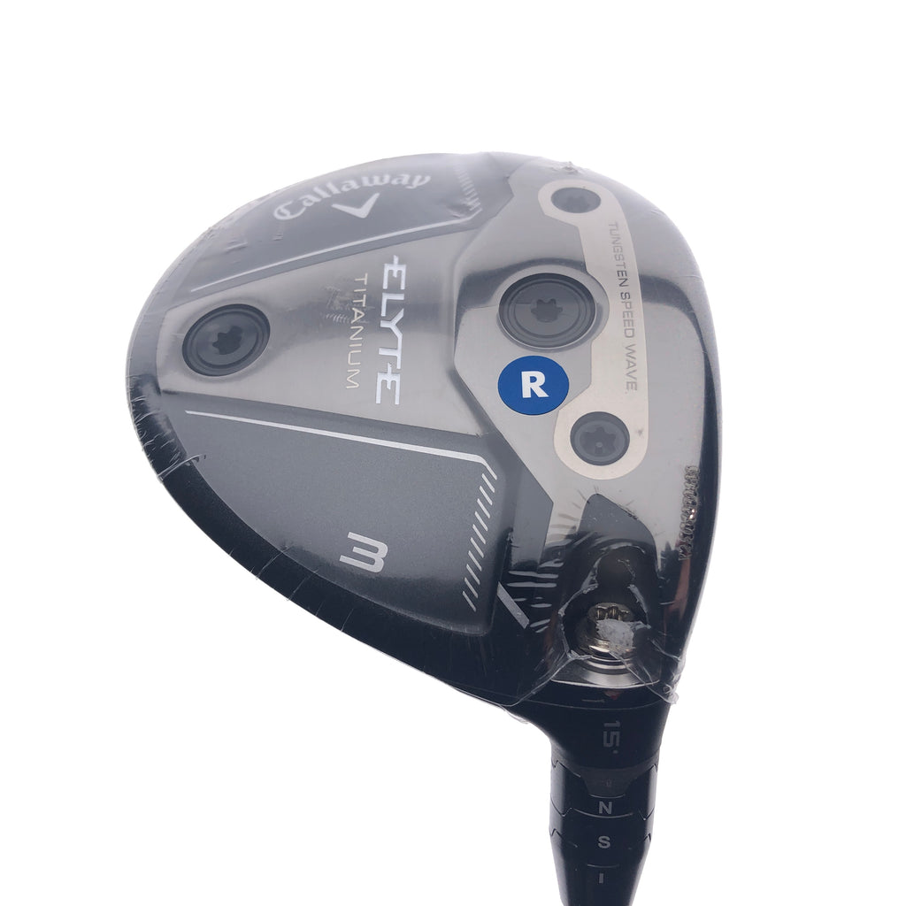 NEW Callaway Elyte Titanium 3 Fairway Wood / 15 Degrees / Regular Flex