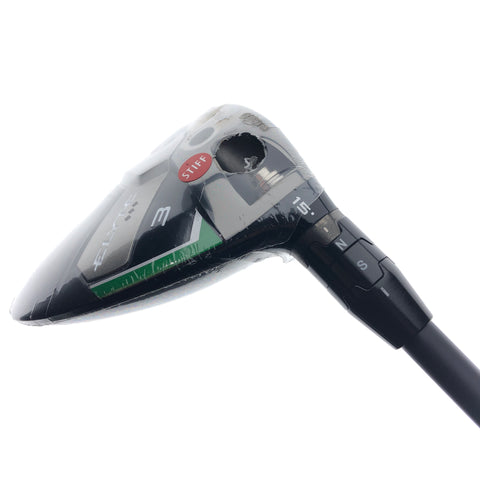 NEW Callaway Elyte Triple Diamond 3 Fairway Wood / 15 Degrees / Stiff Flex