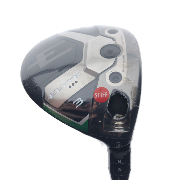 NEW Callaway Elyte Triple Diamond 3 Fairway Wood / 15 Degrees / Stiff Flex