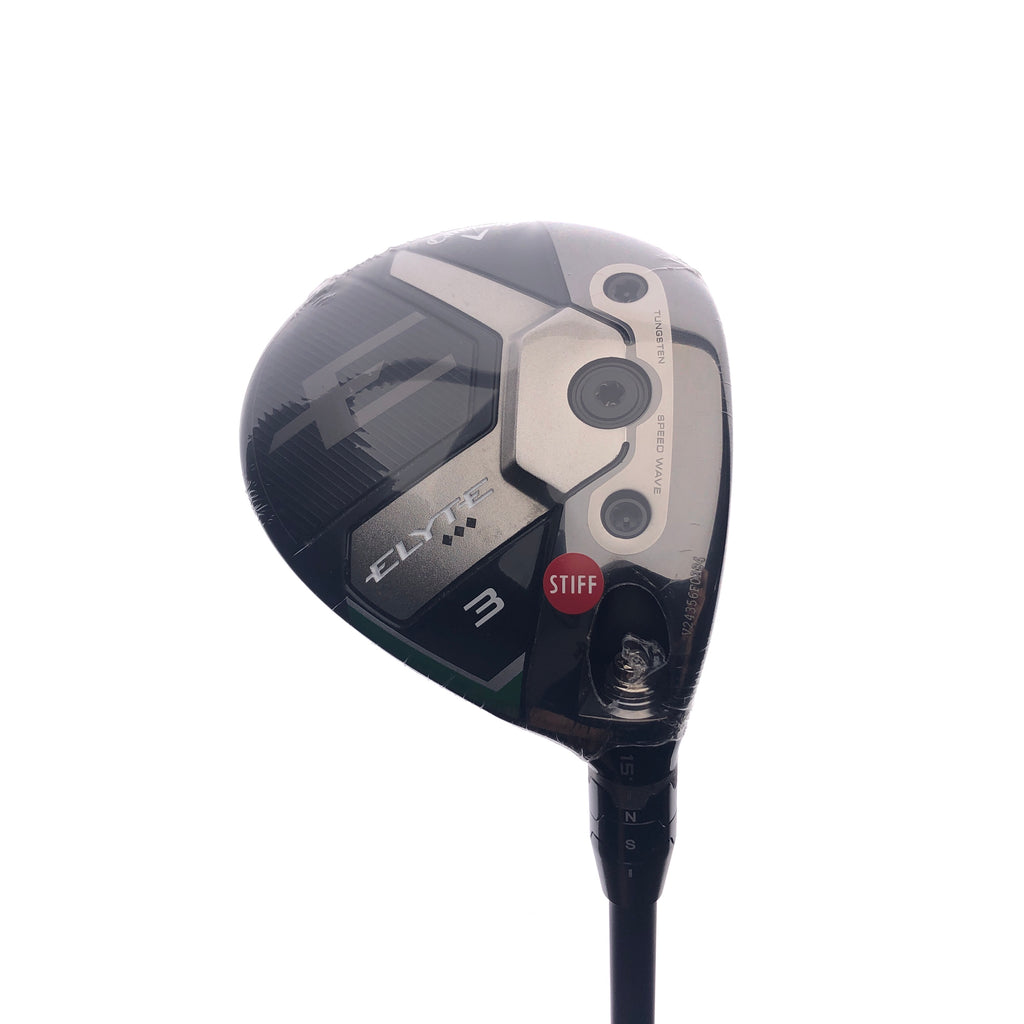 NEW Callaway Elyte Triple Diamond 3 Fairway Wood / 15 Degrees / Stiff Flex