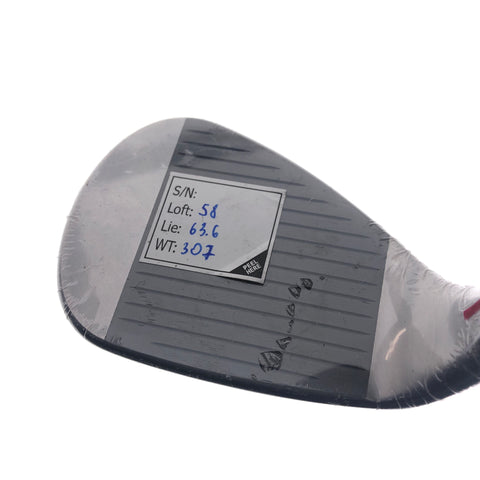 NEW Callaway Jaws MD5 Raw Lob Wedge / 58.0 Degrees / Wedge Flex