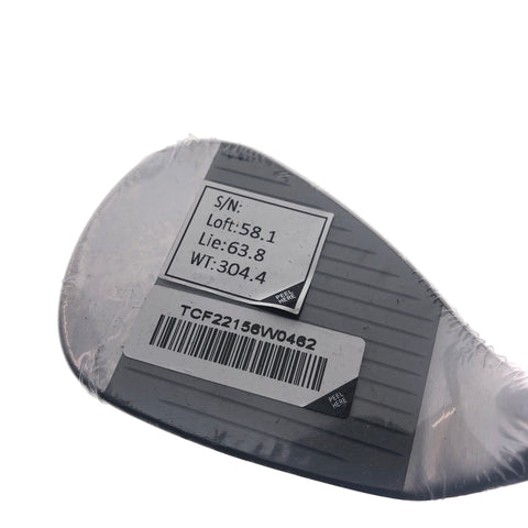 NEW Callaway Jaws MD5 Raw Lob Wedge / 58.1 Degrees / Wedge Flex