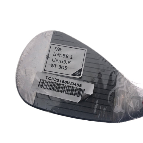 NEW Callaway Jaws MD5 Raw Lob Wedge / 58.1 Degrees / Wedge Flex