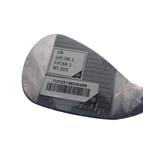 NEW Callaway Jaws MD5 Raw Lob Wedge / 58.1 Degrees / Wedge Flex