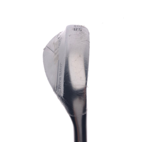 NEW Callaway Jaws Raw 2022 Lob Wedge / 58.0 Degrees / Wedge Flex