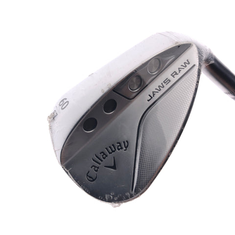 NEW Callaway Jaws Raw 2022 Lob Wedge / 60.0 Degrees / Wedge Flex