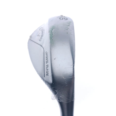 NEW Callaway Jaws Raw 2022 Lob Wedge / 60.0 Degrees / Wedge Flex