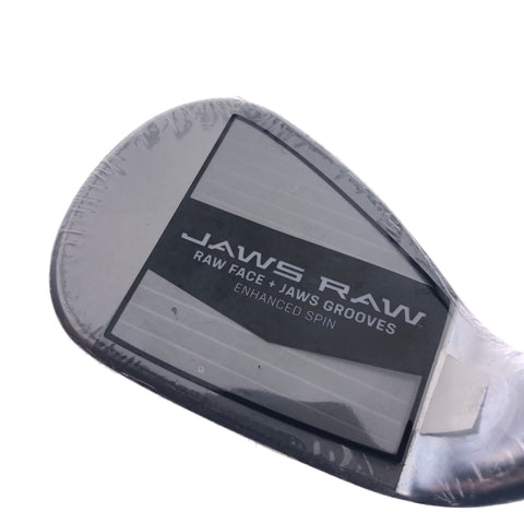 NEW Callaway Jaws Raw 2022 Lob Wedge / 60.0 Degrees / Wedge Flex