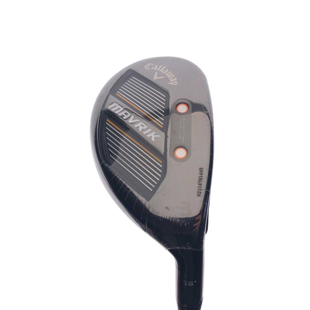 NEW Callaway Mavrik 3 Hybrid / 18 Degrees / Stiff Flex