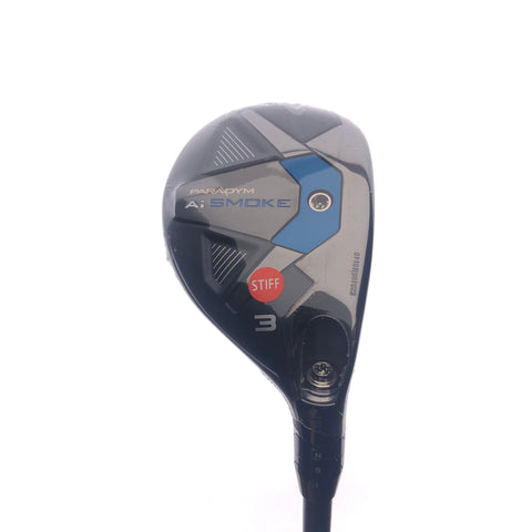 NEW Callaway Paradym Ai Smoke 3 Hybrid / 18 Degrees / Stiff Flex