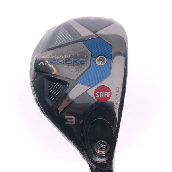 NEW Callaway Paradym Ai Smoke 3 Hybrid / 18 Degrees / Stiff Flex